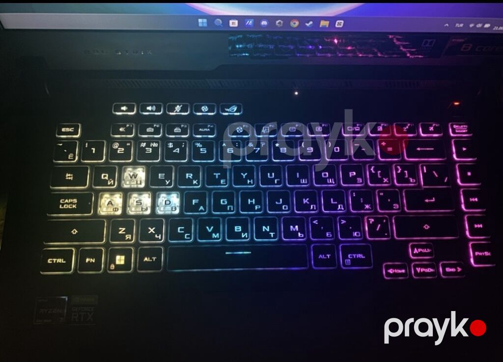 ASUS ROG Strix G15 Ryzen 7 4800H RTX 3050 Ti 16GB RAM Məzmun — Asus, Bakı (7)