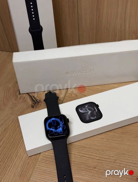 Apple Watch Series 11 Aluminum Jet Black 46mm — Bakı