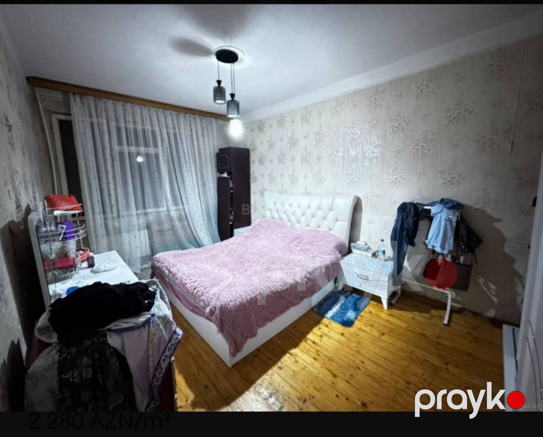 3-otaqlı mənzil, 7-ci mkr., 80 m² — Mənzil, Bakı (2)