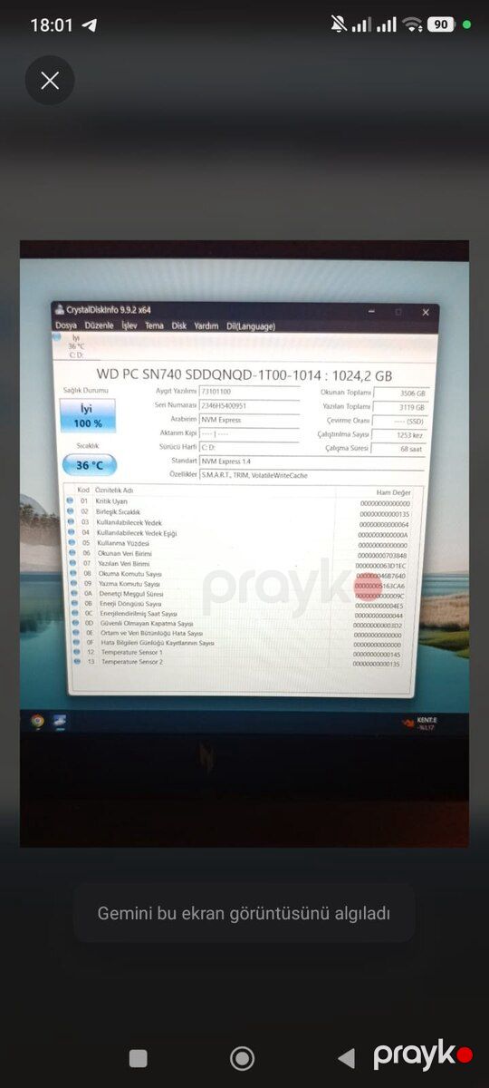 NoutbukAcer Nitro V15 — Noutbuklar, Bakı (2)