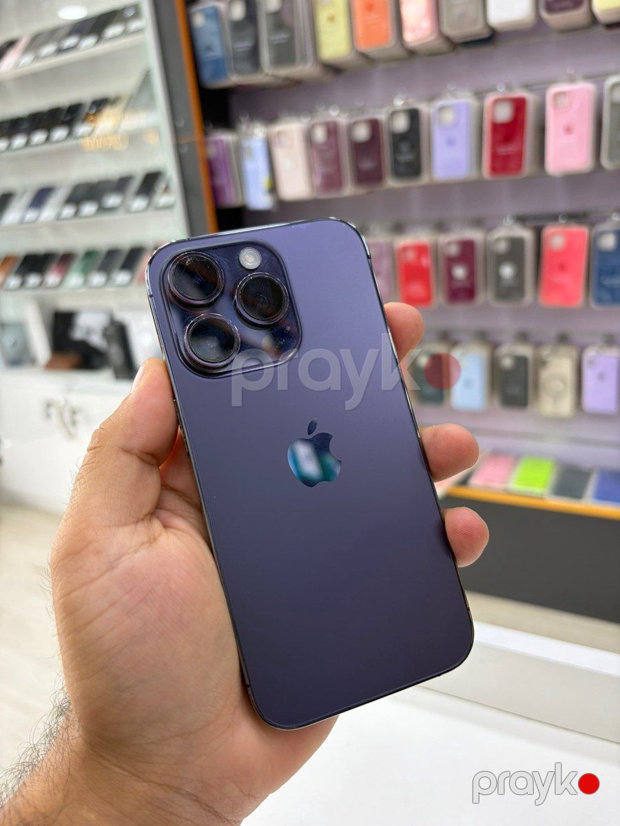Apple iPhone 14 Pro Deep Purple 128GB/6GB — Smartfonlar, Bakı (2)