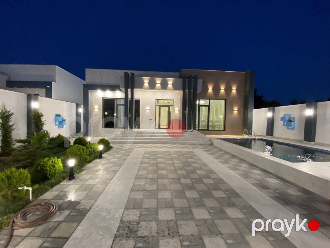Satılır 4 otaqlı həyət evi/bağ evi 155 m² — Ev, villa, Bakı (2)