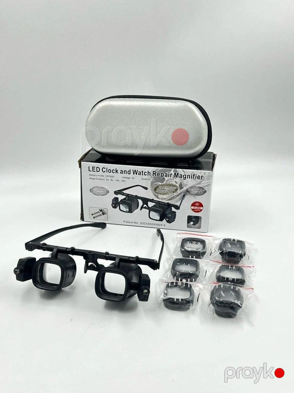 Lupa NO.2925S1 Lupa NO.2925S1– LED İşıqlı Mikroskoplu Böyüdücü Lupa — Eynəklər və aksesuarları, Bakı (3)