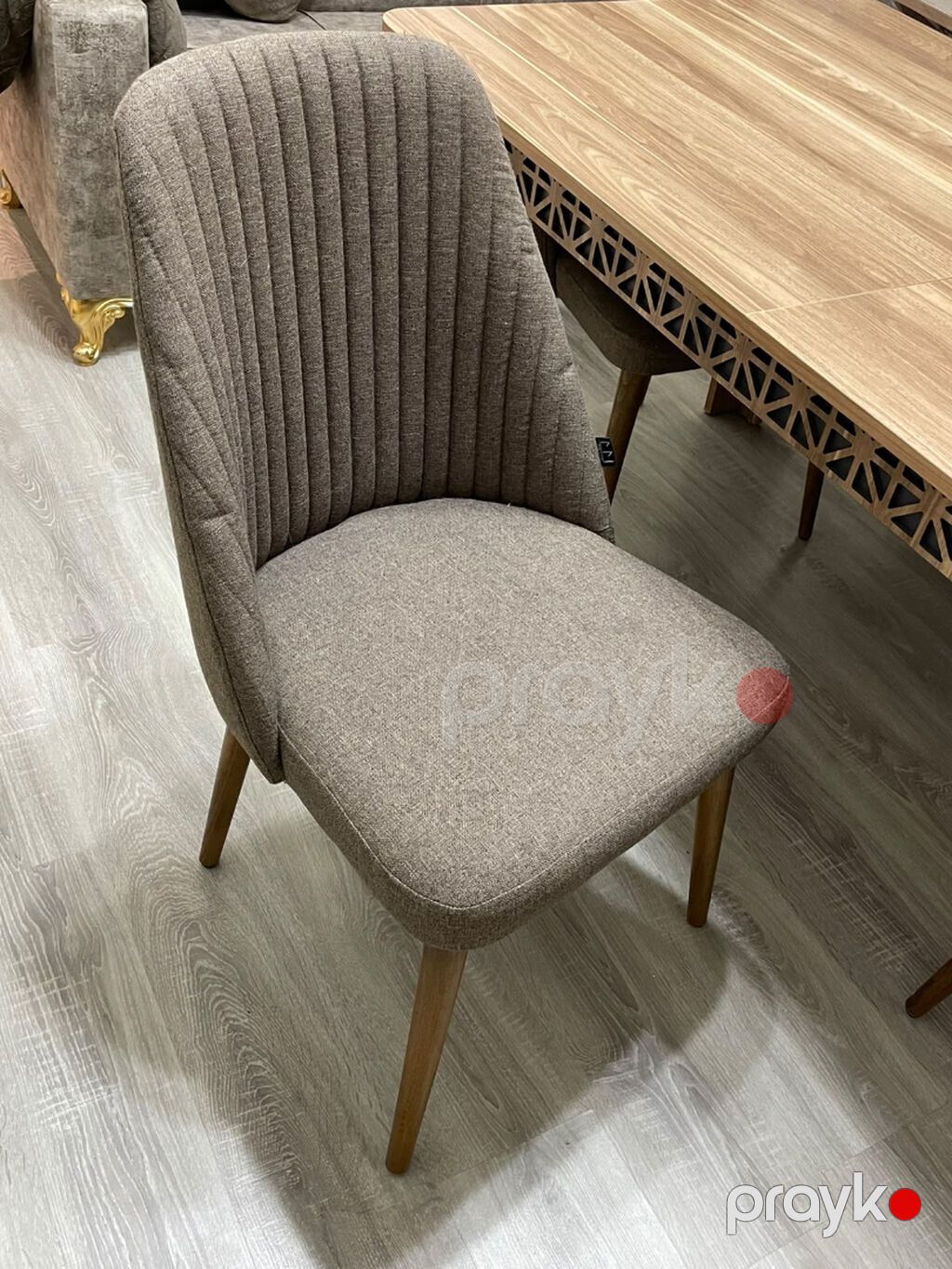 Qonaq otağı üçün, İşlənmiş, Açılan, Dördbucaq masa, 4 stul — Masalar və stullar, Bakı (4)