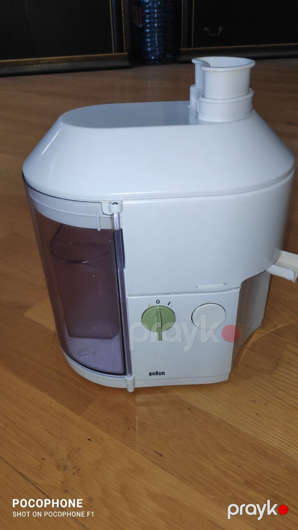 Məhsul: Braun elektrikli şirəçəkən Xüsusiyyətlər: yaxşı vəziyyətdədir — Şirə sıxaçları, Bakı (2)