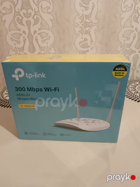 TP-Link TD-W8961N – 300 Mbps Wi‑Fi ADSL2+ Modem Router Xüsusiyyətlər — Şəmkir