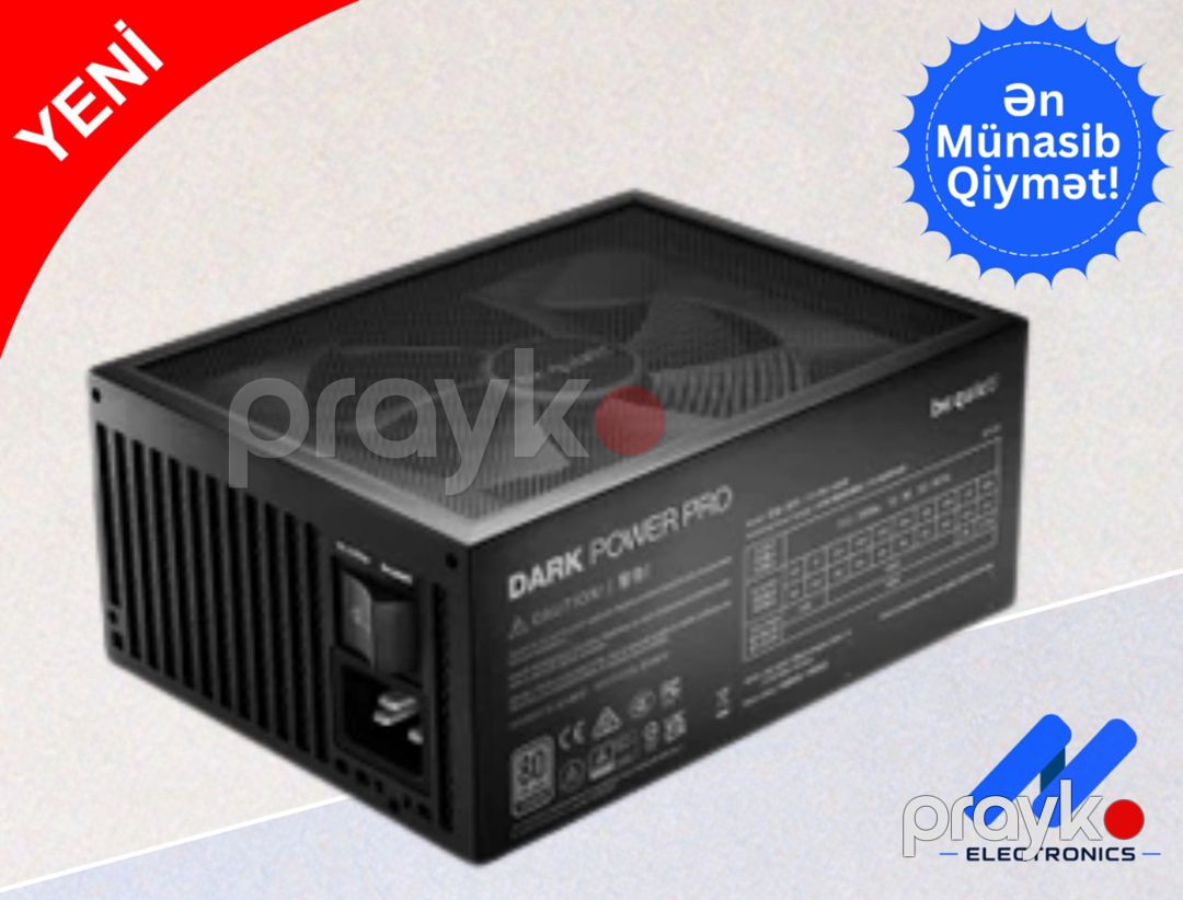Qida bloku Be Quiet Dark Power Pro 13 BN332 1600w — Kompüterlər və noutbuklar, Bakı (2)