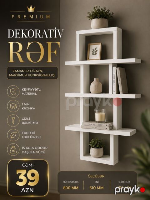 Divar rəfləri — Bakı