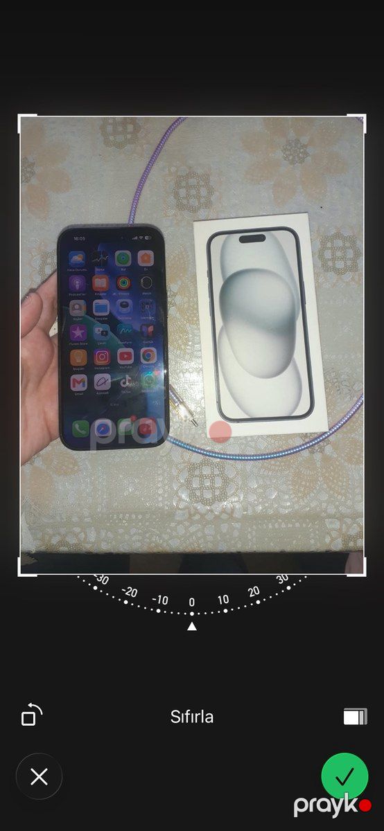 Apple iPhone 15 Black 128GB/6GB — Smartfonlar, Bakı (4)