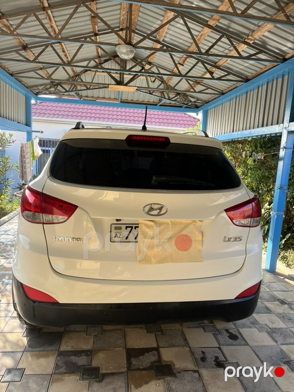 Hyundai ix35 – ağ rəngli, şəhər və uzun məsafələr üçün rahat — Avtomobillər, Digah (8)