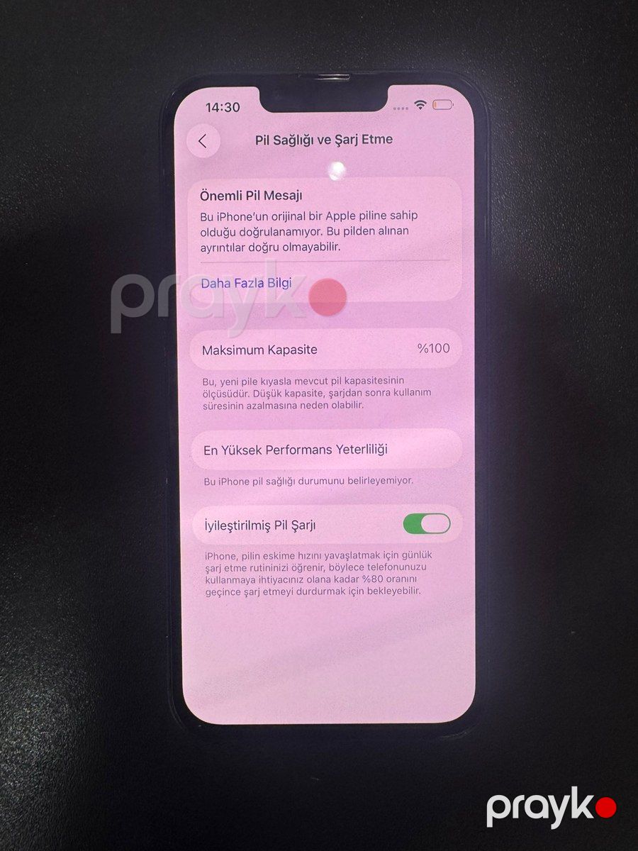 Apple iPhone 13 Blue 128GB/4GB — Smartfonlar, Bərdə (2)