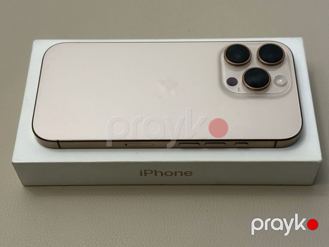 Apple iPhone 16 Pro Desert Titanium 128GB/8GB — Smartfonlar, Bakı (5)