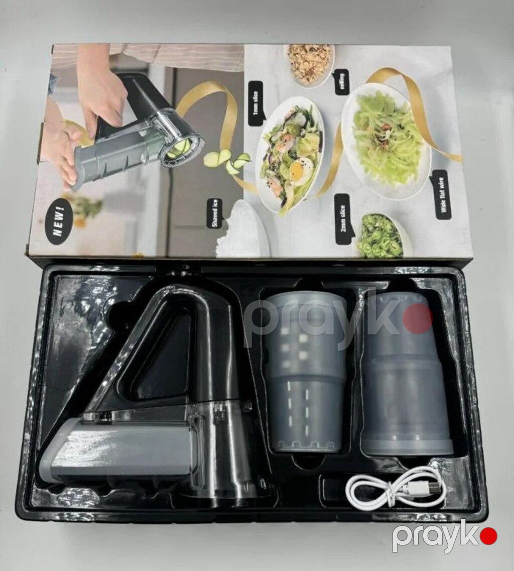 Salat doğrayan CY Bu elektrikli əl torpağı doğrayıcı ilə mətbəx — Mətbəx əşyaları, Bakı (2)