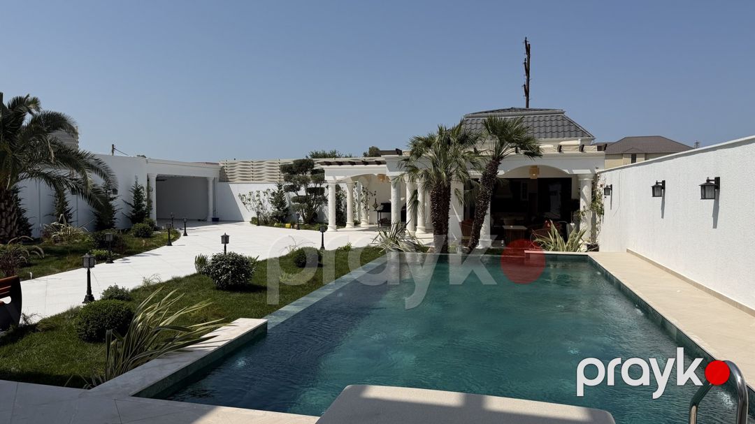 Satılır 6 otaqlı həyət evi/bağ evi 350 m² — Ev, villa, Bakı (4)