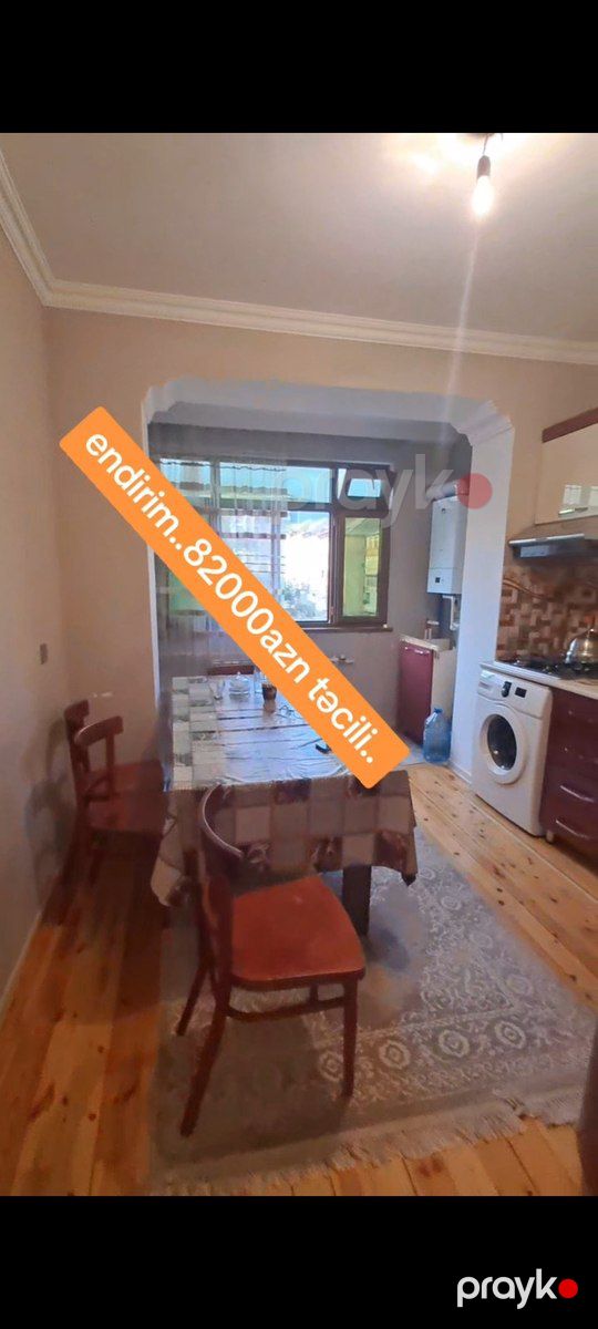 3-otaqlı mənzil, Şəki ş., 90 m² — Mənzil, Şəki (3)