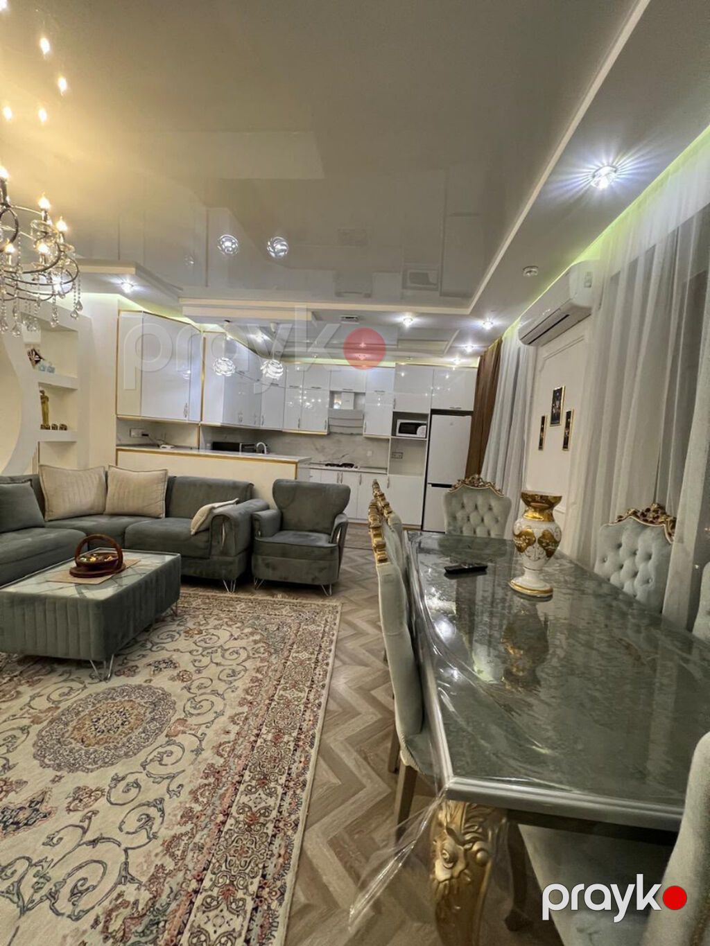 "Grand həyat" vip binada qaraj daxil 3 otaqlı lüks kirayə mənzil — Mənzil, Bakı (9)