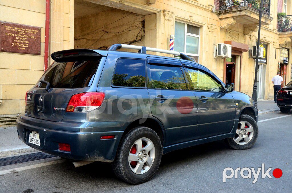 Mitsubishi Outlander, 2.4 L, 2003 il, 344 400 km — Avtomobillər, Şəki (5)