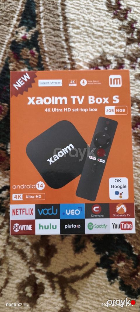 XaoIm TV Box S – 4K Ultra HD set-top box Əsas xüsusiyyətlər — Bakı