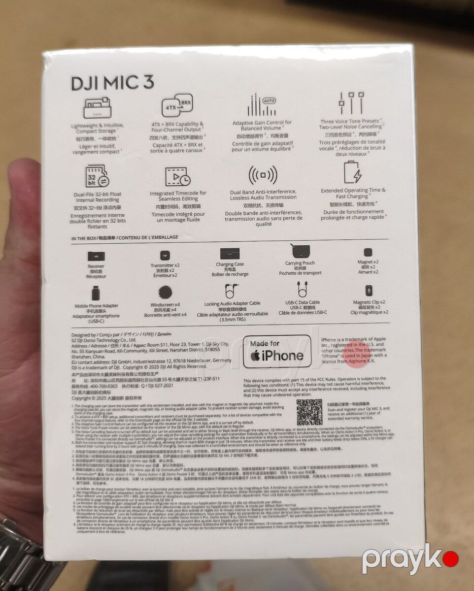 DJI Mic 3 — Səs texnikası, Bakı (2)