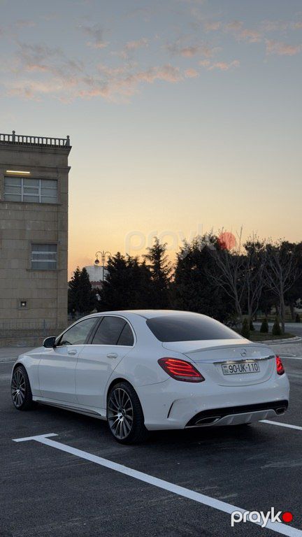 Mercedes C 220 d, 2.1 L, 2016 il, 165 000 km — Avtomobillər, Bakı (4)