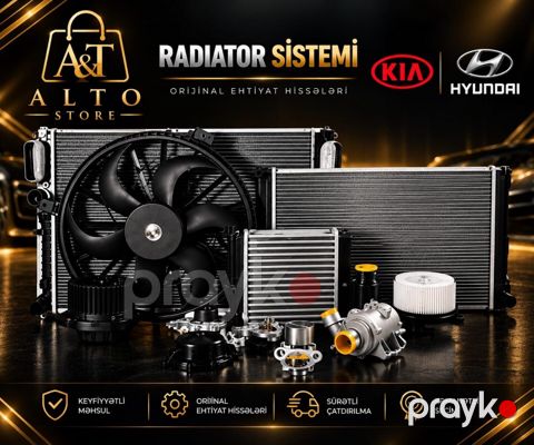 Hyundai və Kia radiatoru və soyutma sistemi — Bakı