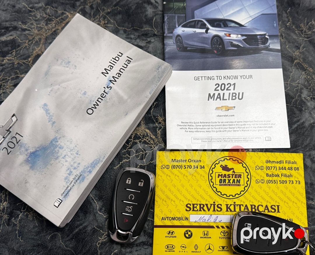 Chevrolet Malibu, 2020 il — Avtomobillər, Bakı (10)