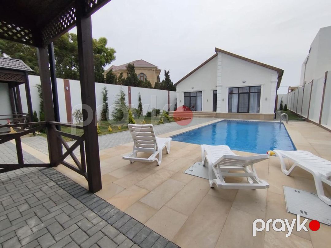 İcarəyə verilir 4 otaqlı həyət evi/bağ evi 200 m² — Ev, villa, Bakı (7)