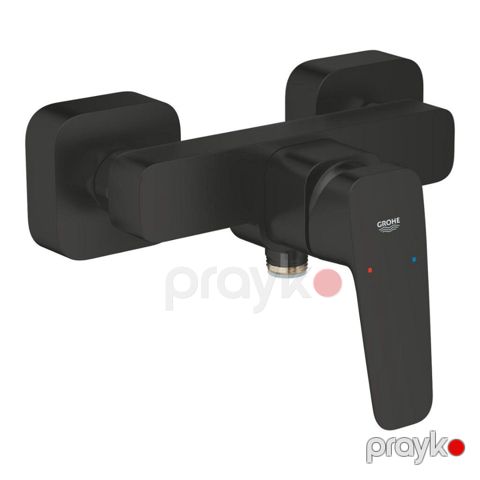 Grohe Cubeo 1018242430 – Duş üçün təkqollu qarışdırıcı kran, Mat Qara — Bakı