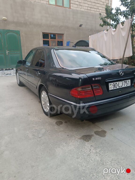 Mercedes E 280, 2.8 L, 1998 il, 211 000 km — Avtomobillər, Bakı (4)