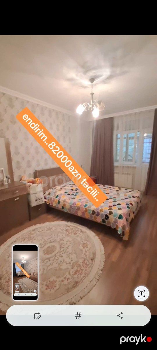 3-otaqlı mənzil, Şəki ş., 90 m² — Mənzil, Şəki (10)