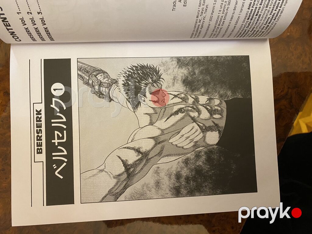 Məhsul: Berserk – Deluxe Edition 1 (İtalyanca) - Seriya: Berserk — Kitablar, Bakı (6)