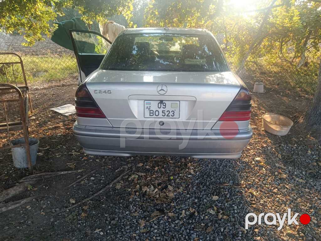 Mercedes C 240, 2.4 L, 2000 il, 333 000 km — Avtomobillər, Bərdə (3)