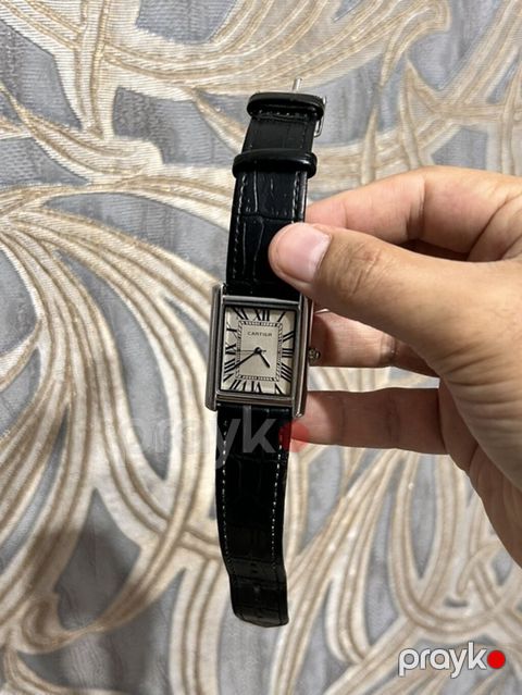 Cartier Tank üslubunda klassik kişi qol saatı Xüsusiyyətlər — Bakı