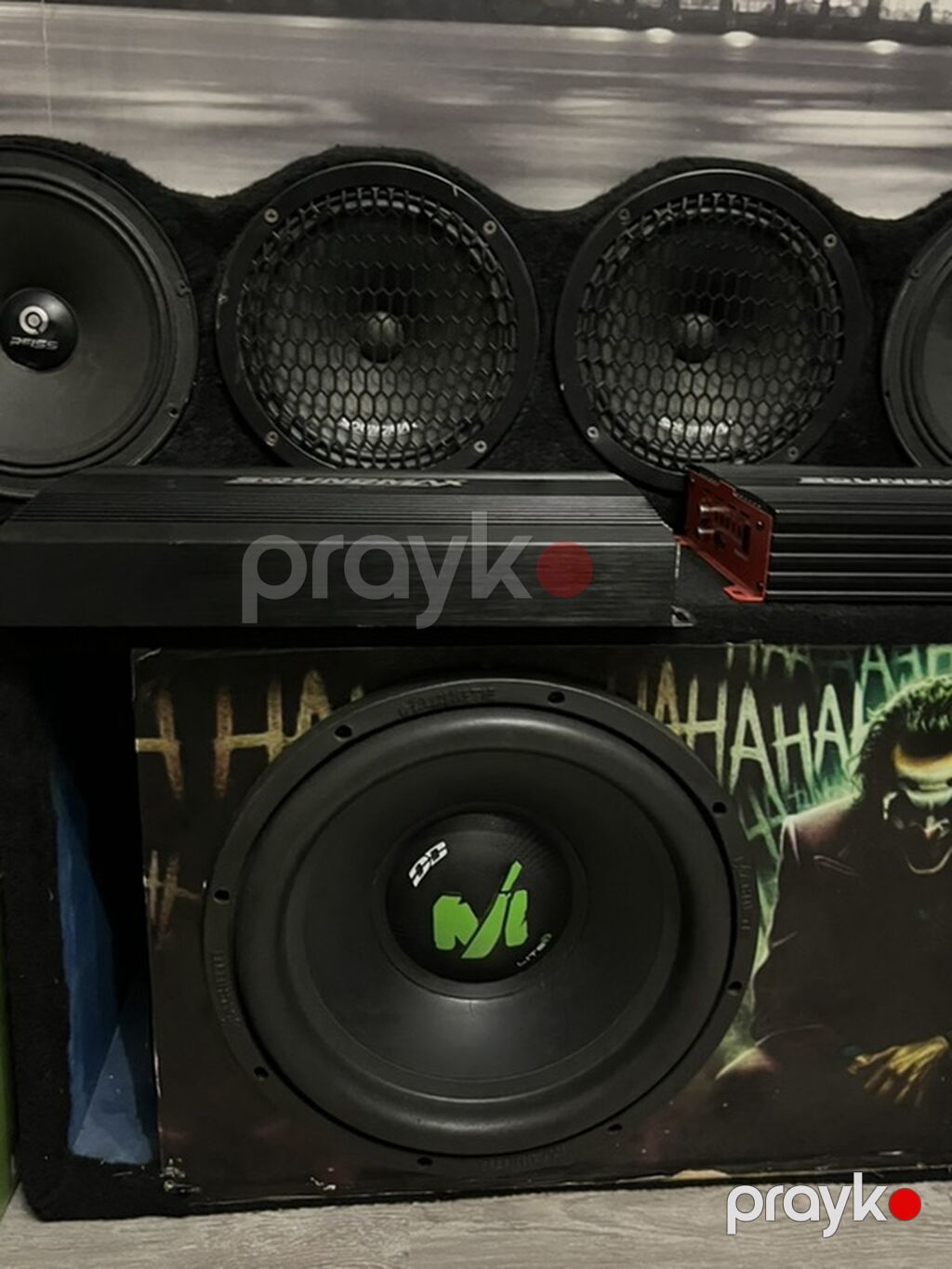 Qiymet sondu 1cut reiss 20lik 1cut soundmax 20lik 500rms machete — Avtomobil akustikası, Masazır (4)