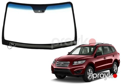 "Hyundai Santa Fe" ön şüşəsi — Bakı