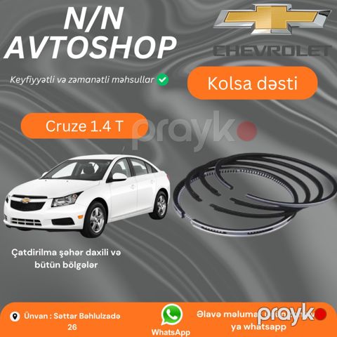 Chevrolet Cruze 1.4T halqa dəsti — Bakı