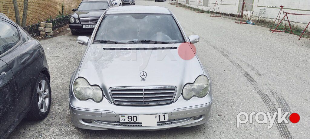 Mercedes C 200, 2.2 L, 2001 il, 380 000 km — Avtomobillər, Bakı (5)