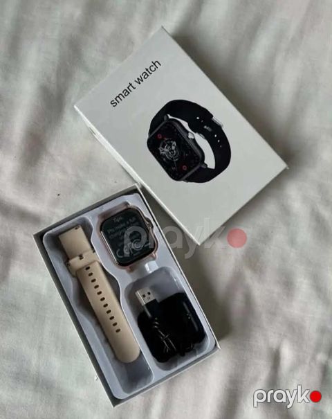 Smart Watch – çoxfunksiyalı ağıllı saat - Kvadrat korpuslu sensor — Bakı
