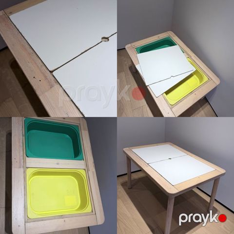 Ayka Ikea stol,ustu achilir.ama ustunde deffektleri var.ucuz satiram — Mehdiabad