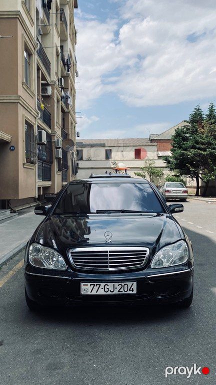 Mercedes S 320, 3.2 L, 2001 il, 373 000 km — Bakı