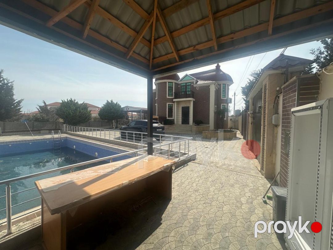 Satılır 6 otaqlı həyət evi/bağ evi 300 m² — Ev, villa, Bakı (2)
