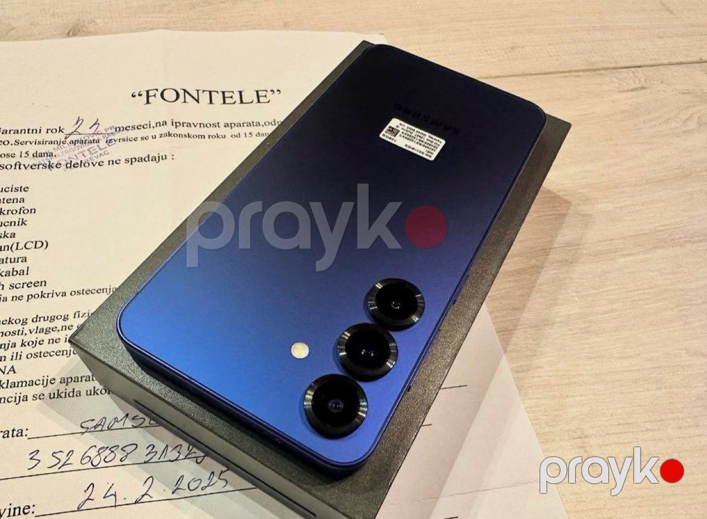 Samsung Galaxy S25 Blue Black 256GB/12GB — Smartfonlar, Bakı (3)