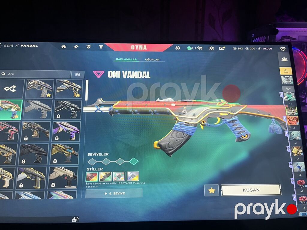 Valoranr tr hesab 8 skin dia 1 peak hesabdır,ilk maili dostumdadı — Şəxsi əşyalar, Bakı (3)