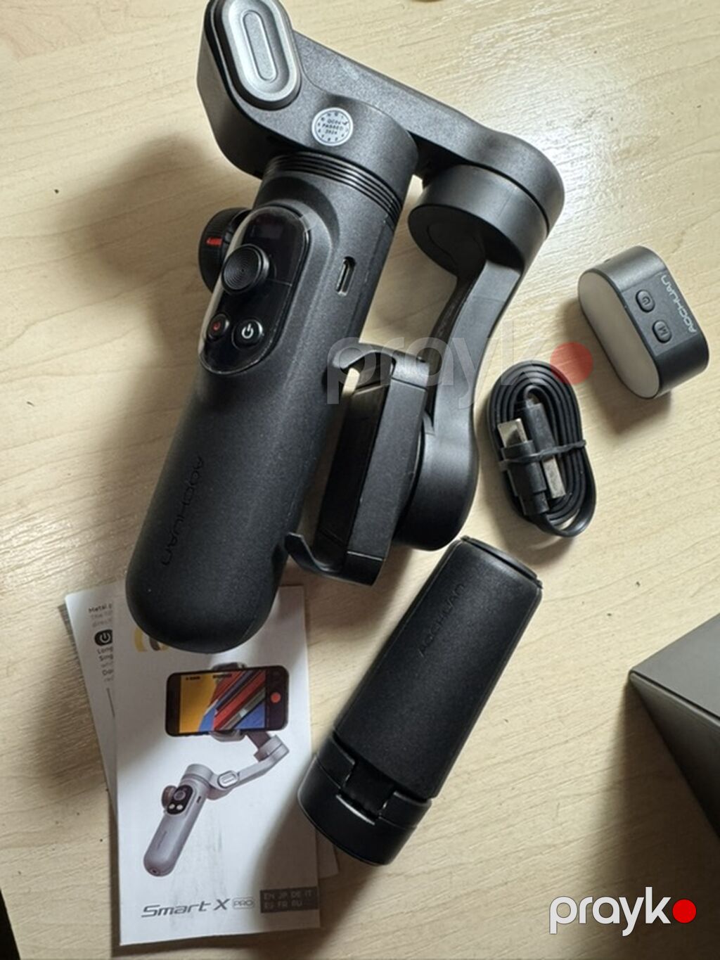 Aochuan Smart X Pro – 3 oxlu smartfon stabilizatoru Əsas — Tripod, steadicam, video işıq, Bakı (3)