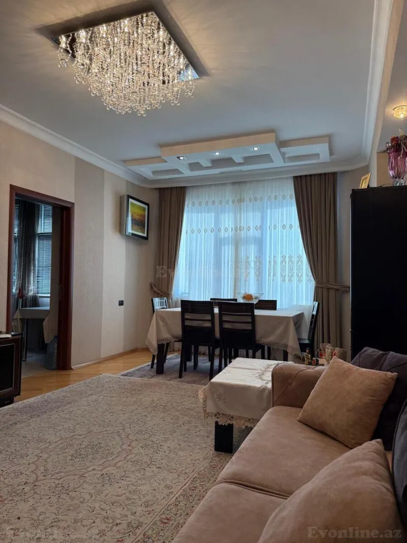 Satılır 2 otaqlı Mənzil Yeni tikili 60 m² Bakı, Yasamal r., İnşaatçılar m., Yeni Yasamal — Mənzil, Bakı (2)