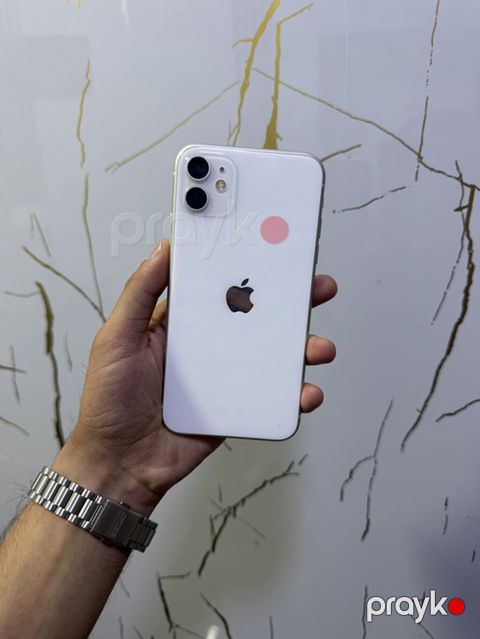 IPhone 11, 64 GB, Ağ, Face ID — Bakı