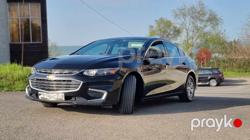 Chevrolet Malibu, qara sedan - Kuzov: 4 qapılı sedan, qara rəng, xrom — Avtomobillər, Lənkəran (3)
