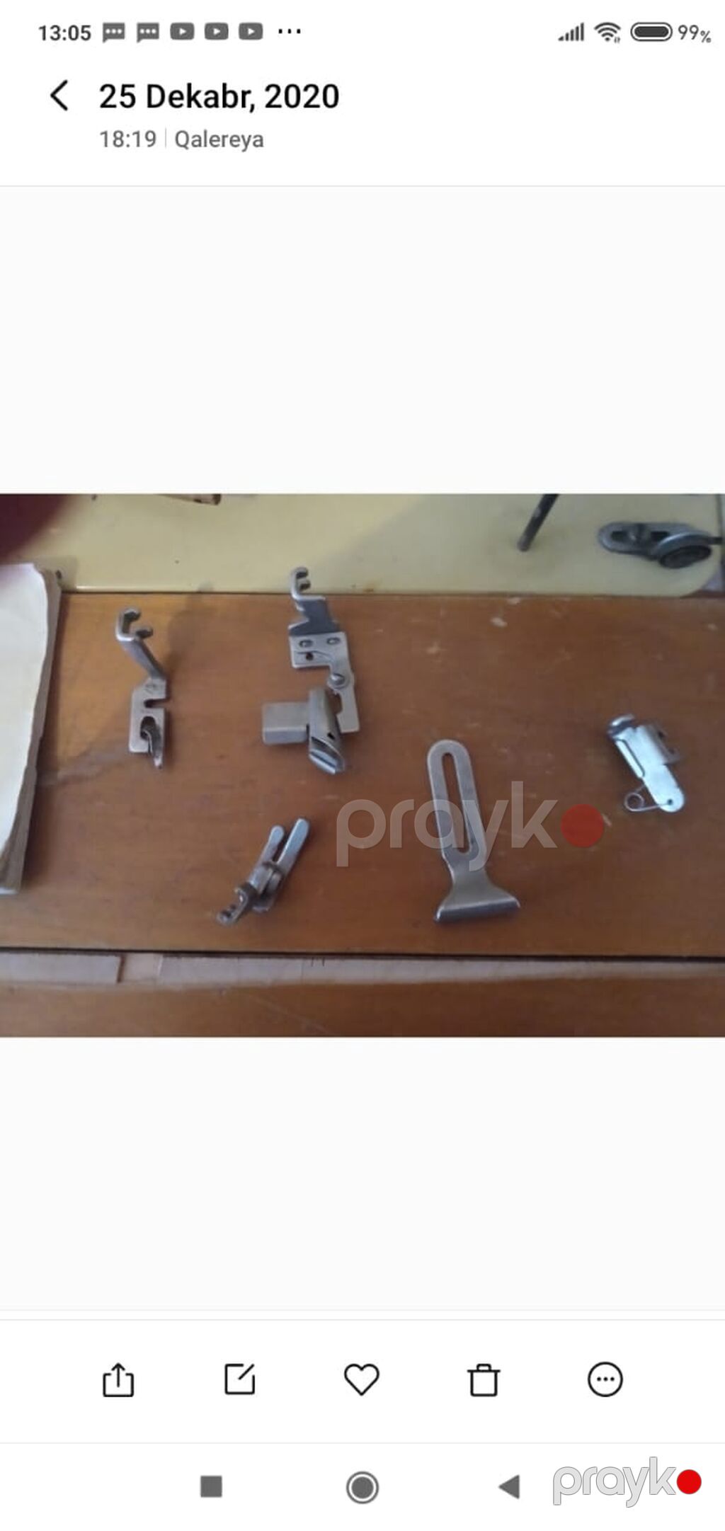 Tikka 45 tikiş maşını – ayaqla işləyən stolüstü komplekt - Model — Digər, Bakı (3)