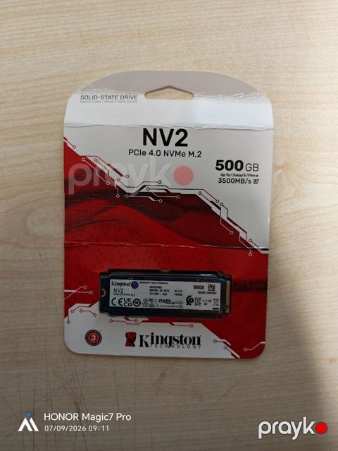 Daxili SSD disk Kingston, 512 GB, M.2, Yeni — Bakı
