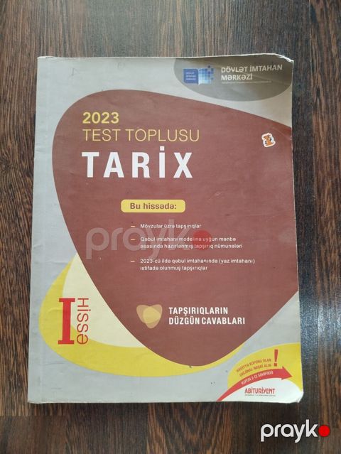 Metroya çatdırılma var Məhsul: “2023 Test Toplusu – Tarix (I hissə)” — Bakı